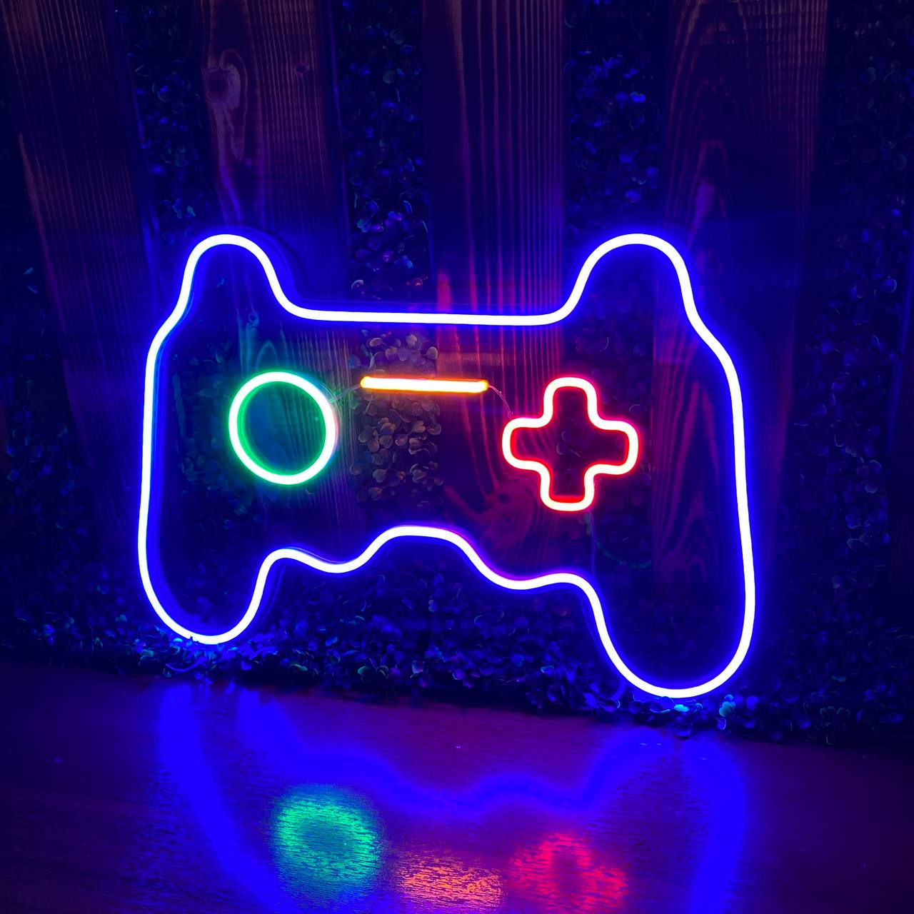 Неоновая вывеска Геймпад заказать по недорогой цене